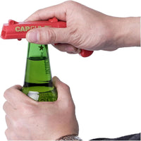 Interactive Spring-Loaded Cap Launcher Opener