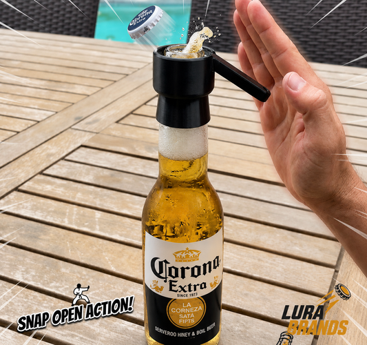 Precision Automatic Push-Down Bottle Opener