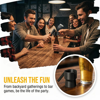 Precision Automatic Push-Down Bottle Opener